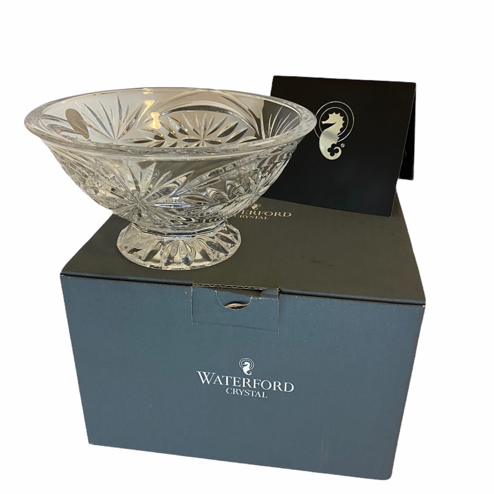 Beautiful Waterford Crystal Tracy FTD Bowl NWT